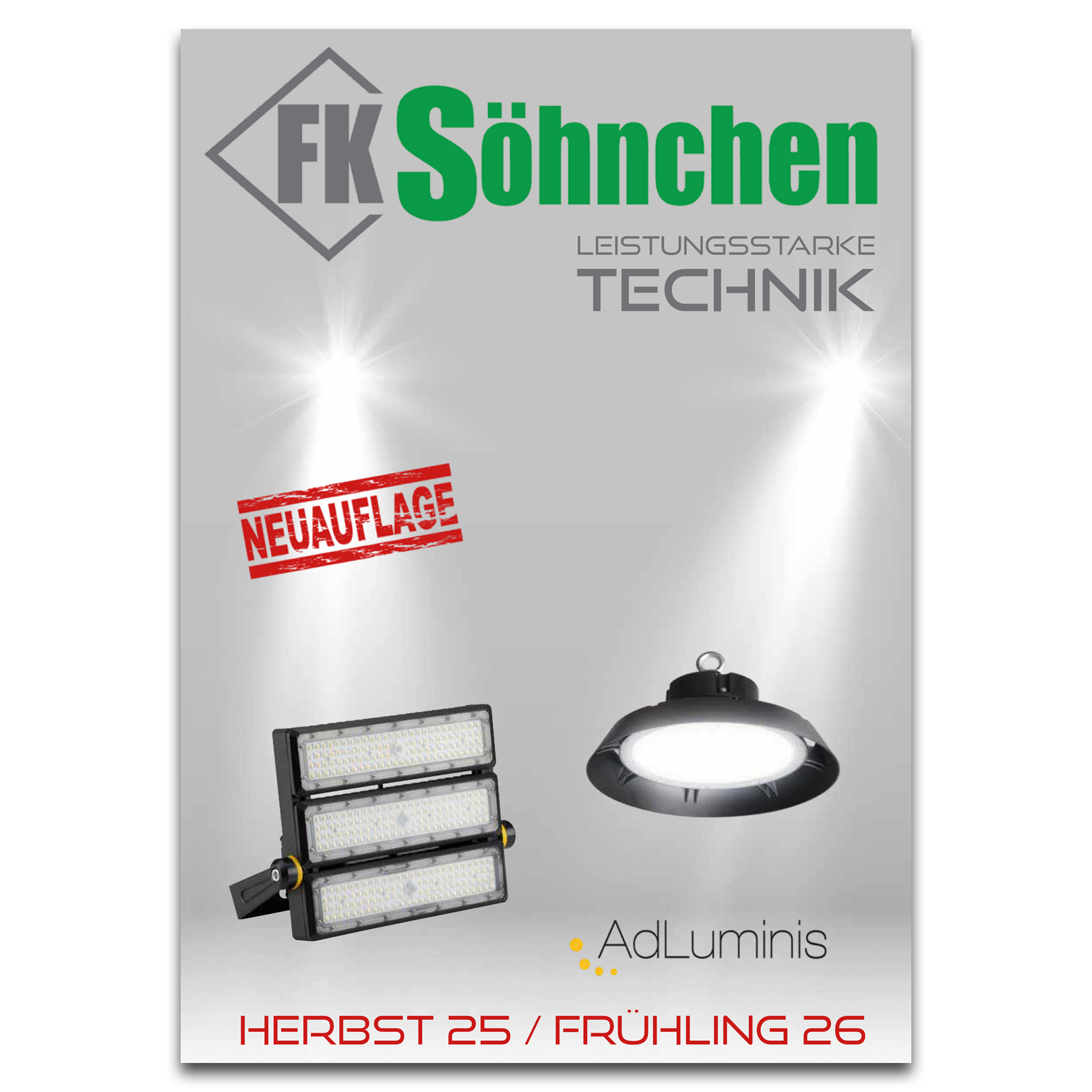 Leistungsstarke Technik - Hallenbeleuchtung