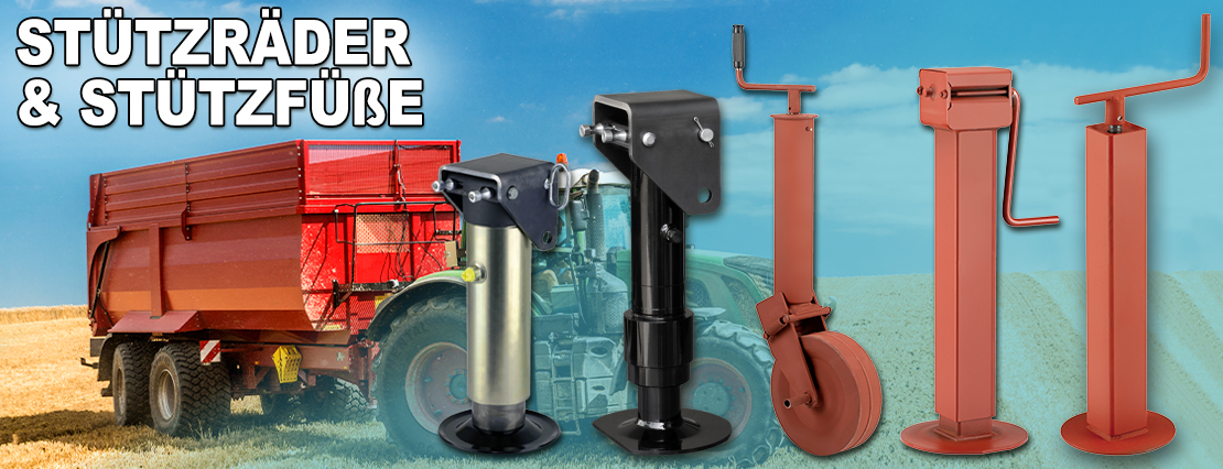 Stützräder & Stützfüße