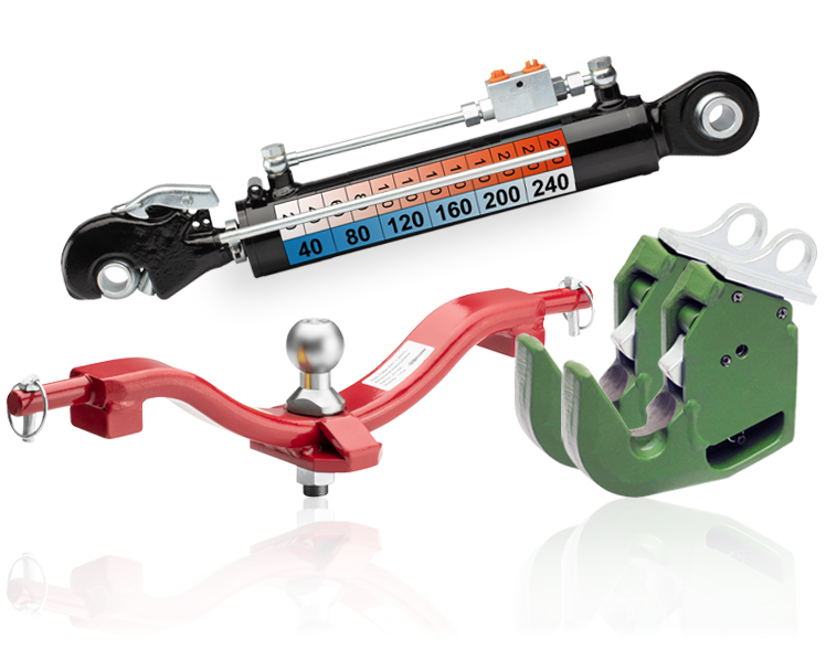 Dreipunktteile inkl. Oberlenker & Unterlenker