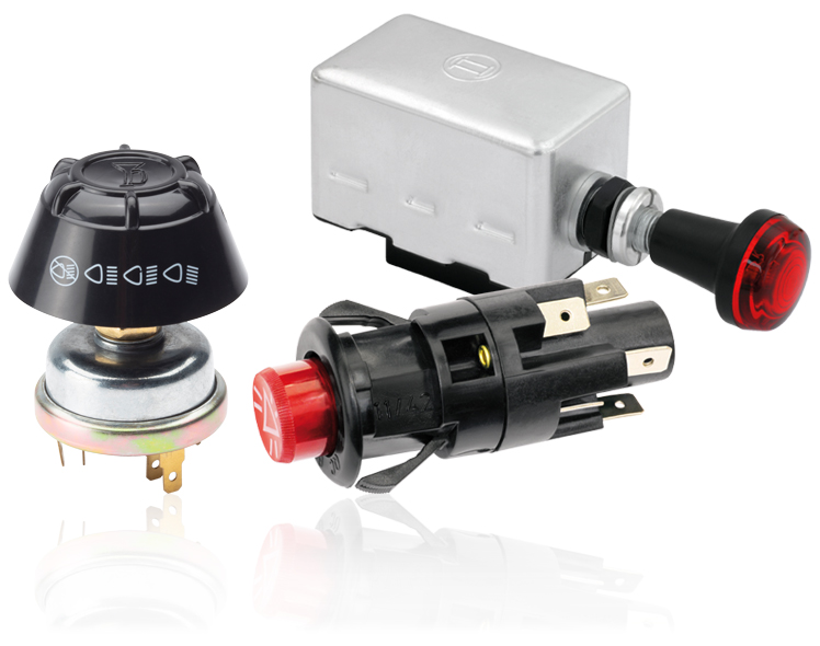 Warnblinkschalter & weitere Schalter