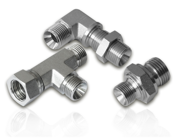 Zollverschraubungen BSP 60 Grad