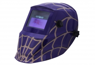 Automatik Schweißhelm Spider Lila