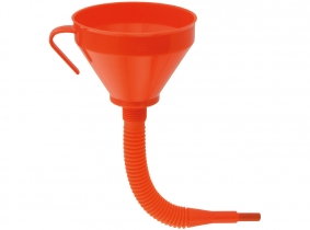 Trichter mit flex. Auslauf & Sieb 160mm / 1,3Liter