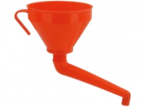 Trichter mit Winkelauslauf & Sieb 160mm / 1,3 Liter