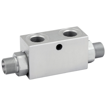 Sperrventil komplett  300bar  3/8'' IG - 2x M18x1,5 Sperrventil komplett  300bar  3/8'' IG - 2x M18x1,5