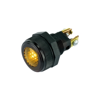 Kontrollleuchte gelb 12V/1,2W Gewinde M16x1,0 Kontrollleuchte gelb 12V/1,2W Gewinde M16x1,0