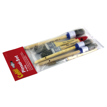Pinselsortiment Chinaborste hell -6-teilig- Pinselsortiment Chinaborste hell -6-teilig-