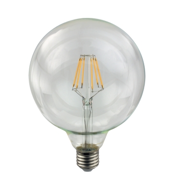 AdLuminis LED-Fadenlampe Globe G125 klar E27 