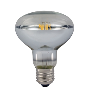 AdLuminis LED-Fadenlampe Reflector R80 klar E27 