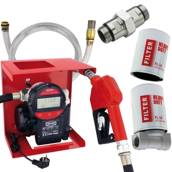 Sparpaket Diesel Hoftankstelle Digital selbstansaugend 230V 60l/min + Filter Set Sparpaket Diesel Hoftankstelle Digital selbstansaugend 230V 60l/min + Filter Set