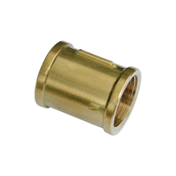 Messing Doppelmuffe 3/8" Messing Doppelmuffe 3/8"