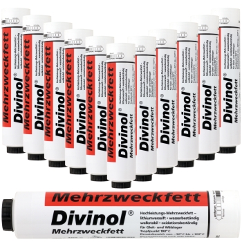12x Lube Shuttle 400g DIVINOL MEHRZWECKFETT Lithium-SF K2K-30 12x Lube Shuttle 400g DIVINOL MEHRZWECKFETT Lithium-SF K2K-30