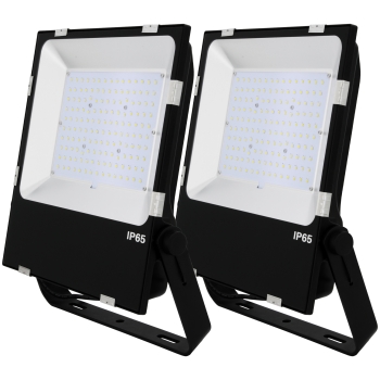 2x LED Fluter 150W 22.700lm Philips LED PCCooler Gehäuse 2x LED Fluter 150W 22.700lm Philips LED PCCooler Gehäuse