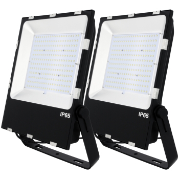 2x LED Fluter 200W 27.800lm Philips LED PCCooler Gehäuse 2x LED Fluter 200W 27.800lm Philips LED PCCooler Gehäuse
