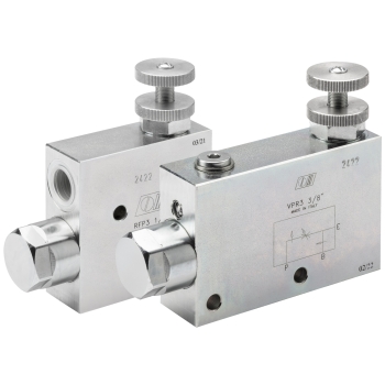 3-Wege Stromregelventil Stromverteiler 