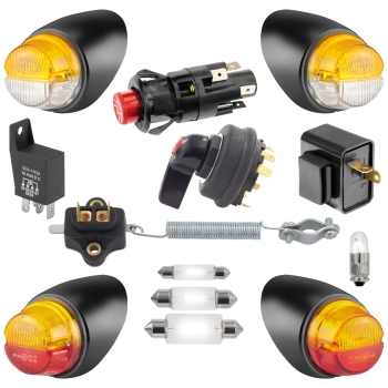 Oldtimer Traktor Set Zweikreis-Blinkerschaltung 