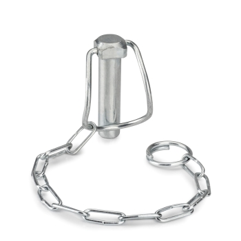 Rohrklappstecker BIG mit Sicherungskette 