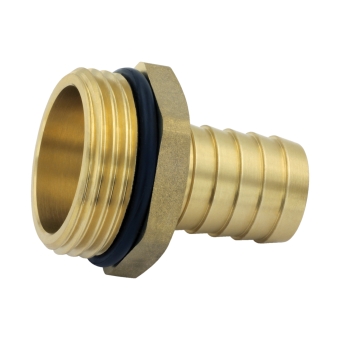 Messingfitting Schlauchtülle 19mm - 1 Zoll