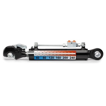 FKSHydro Hydraulischer Oberlenker Kat 2/2 mit Fanghaken und Anschweißende 500mm/170mm FKSHydro Hydraulischer Oberlenker Kat 2/2 mit Fanghaken und Anschweißende 500mm/170mm