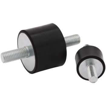 Schwingungsdämpfer mit beidseitigem Gewinde M6x14, 20x15mm Schwingungsdämpfer mit beidseitigem Gewinde M6x14, 20x15mm