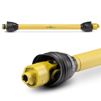FKSDriveShaft Gelenkwelle Zitronenprofil FDS100FL mit Schutz, Freilaufkupplung und Schnellverschluss FKSDriveShaft Gelenkwelle Zitronenprofil FDS100FL mit Schutz, Freilaufkupplung und Schnellverschluss