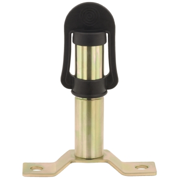 Aufsteckrohr zum Anschrauben mit waagerechtem Halteblech Aufsteckrohr zum Anschrauben mit waagerechtem Halteblech