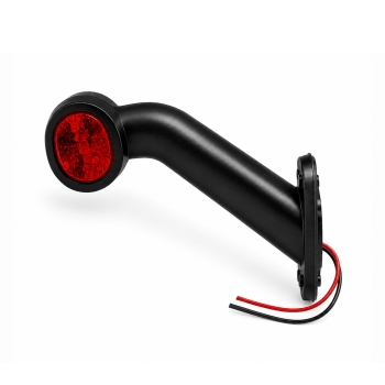LED Begrenzungsleuchte Umrissleuchte links LKW Trailer Anhänger mit Gummiarm LED Begrenzungsleuchte Umrissleuchte links LKW Trailer Anhänger mit Gummiarm