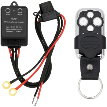 Funkfernbedienung 10 - 30 Volt DC mit Handsender 1-fach (Sender/Empfänger) Funkfernbedienung 10 - 30 Volt DC mit Handsender 1-fach (Sender/Empfänger)