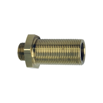 Doppel-Schottstutzen mit Innengewinde L 40mm Doppel-Schottstutzen mit Innengewinde L 40mm