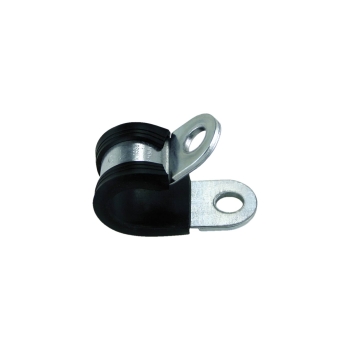 Rohrschelle mit Gummiprofil passned für Rohr 6mm Rohrschelle mit Gummiprofil passned für Rohr 6mm
