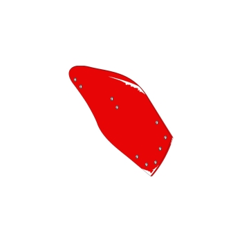 Kverneland Körper-Typ 8 Streichblech-Hinterteil - 12“ - rechts Kverneland Körper-Typ 8 Streichblech-Hinterteil - 12“ - rechts