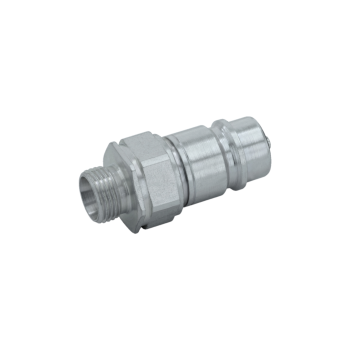 Hydraulik-Stecker (Pilzventil) 10L -M16x1,5AG (BG 3) Hydraulik-Stecker (Pilzventil) 10L -M16x1,5AG (BG 3)