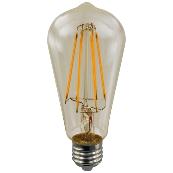 AdLuminis LED-Long-Filament Amber ST64 goldfarben 2W E27 AdLuminis LED-Long-Filament Amber ST64 goldfarben 2W E27