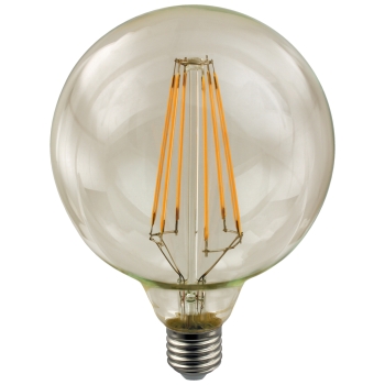 AdLuminis LED-Long-Filament Amber G125 goldfarben 2W E27 AdLuminis LED-Long-Filament Amber G125 goldfarben 2W E27