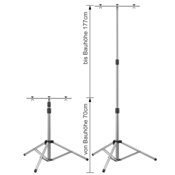 LED Strahler Dreibein Stativ einfach LED Strahler Dreibein Stativ einfach