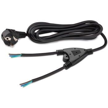 Y-Anschlusskabel zweifach mit Stecker für LED Baustrahler Y-Anschlusskabel zweifach mit Stecker für LED Baustrahler