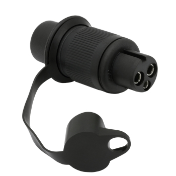 FKS Trailer Kfz Kabel Stecker 3 polig female plug Kunststoff FKS Trailer Kfz Kabel Stecker 3 polig female plug Kunststoff
