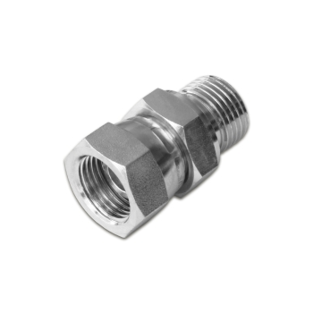 FKSHydro BSP einstellbare gerade Verschraubung 60 Grad 1/4 Zoll AG x 1/4 Zoll IG FKSHydro BSP einstellbare gerade Verschraubung 60 Grad 1/4 Zoll AG x 1/4 Zoll IG 