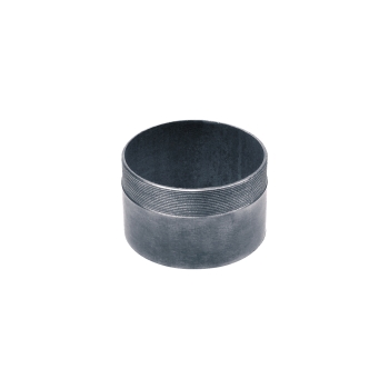 Rohrnippel 6" m. Gewinde schwarz Rohrnippel 6" m. Gewinde schwarz
