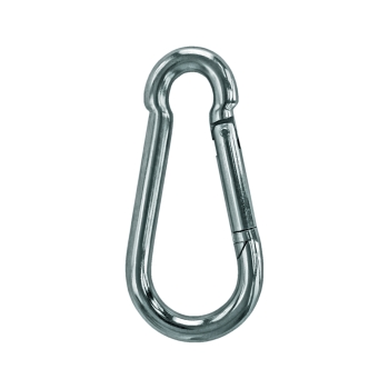 Feuerwehr-Karabinerhaken, verzinkt 5x50 Feuerwehr-Karabinerhaken, verzinkt 5x50