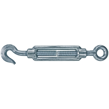 Spannschlösser mit Öse und Haken, verzinkt M6 Spannschlösser mit Öse und Haken, verzinkt M6