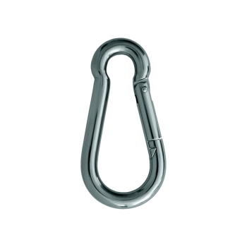 NIRO A4 Feuerwehr-Karabinerhaken 5x50 mm NIRO A4 Feuerwehr-Karabinerhaken 5x50 mm
