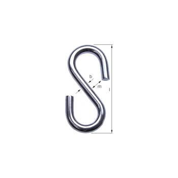 S-Haken 4 mm S-Haken 4 mm