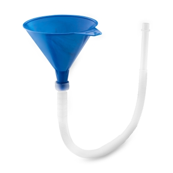 Trichter Flex Auslauf Schlauch (PT) blau weiss Trichter Flex Auslauf Schlauch (PT) blau weiss