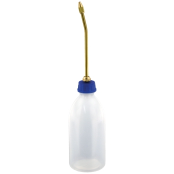 Öler Flasche transparent 250ml (PE) mit Messingspritzdüse Öler Flasche transparent 250ml (PE) mit Messingspritzdüse
