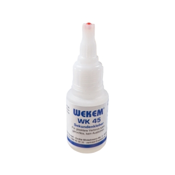 Sekundenkleber WK-45 sekundenschnell  und superstark -  20g Flasche Sekundenkleber WK-45 sekundenschnell  und superstark -  20g Flasche