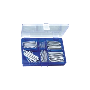 Splinte DIN 94, verzinkt Sortiment im Kunststoffkasten Splinte DIN 94, verzinkt Sortiment im Kunststoffkasten