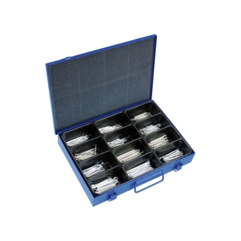 DIN 94 Splinte verzinkt Sortiment im Metallkasten DIN 94 Splinte verzinkt Sortiment im Metallkasten