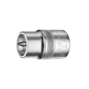 HEYTEC Steckschlüsseleinsatz TORX® 1/4"  E4 HEYTEC Steckschlüsseleinsatz TORX® 1/4"  E4