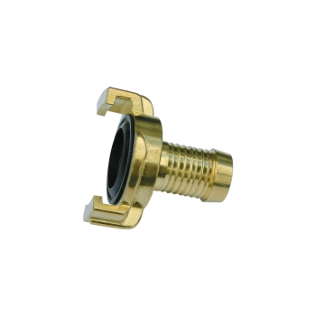 Messingschnellkupplung mit Schlauchtülle 1/2" Messingschnellkupplung mit Schlauchtülle 1/2"